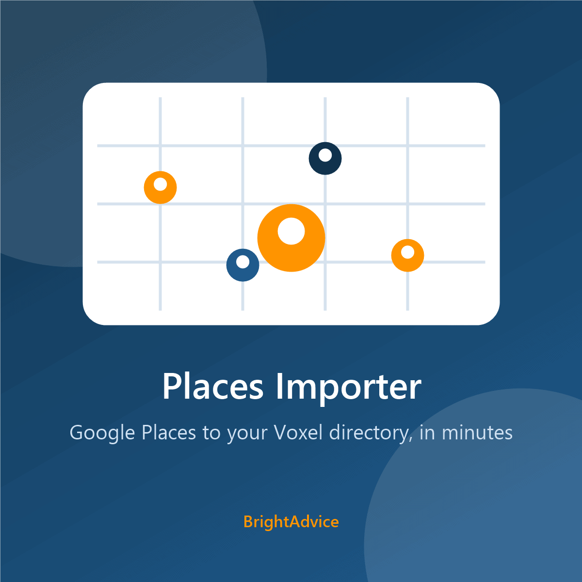 BrightAdvice Places Importer: Google Places to your Voxel directory